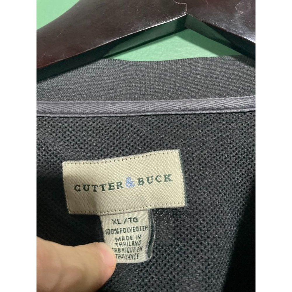 Cutter & Buck - Men's Black Sleeveless Logo Golf Vest - Size XL - Picture 3 of 5